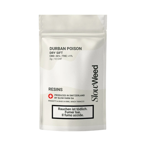 Durban Poison - Dry Sift Slow Weed